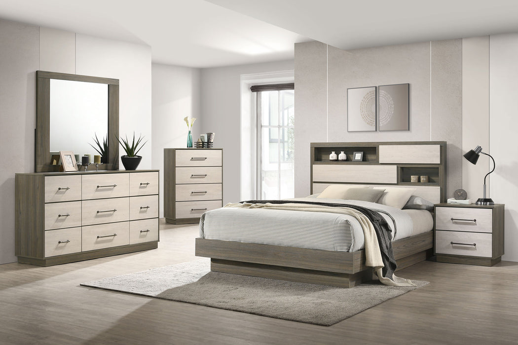 Fenwick California King, Eastren King, Queen Bed - Bargain Furniture (Detroit, MI)
