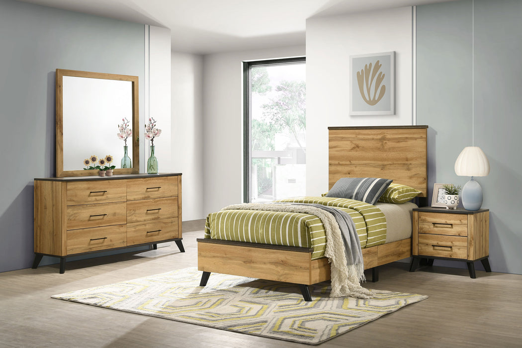 Kaywood 4 & 5 Pc Bedroom Set Full, E.King, Queen & Twin - Bargain Furniture (Detroit, MI)