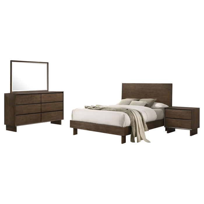 Glenwood 4 & 5 Piece Bedroom Set Eastren king & Queen - Bargain Furniture (Detroit, MI)