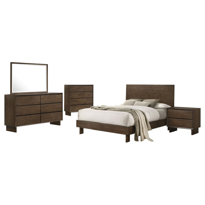 Glenwood 4 & 5 Piece Bedroom Set Eastren king & Queen - Bargain Furniture (Detroit, MI)