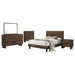 Glenwood 4 & 5 Piece Bedroom Set Eastren king & Queen - Bargain Furniture (Detroit, MI)