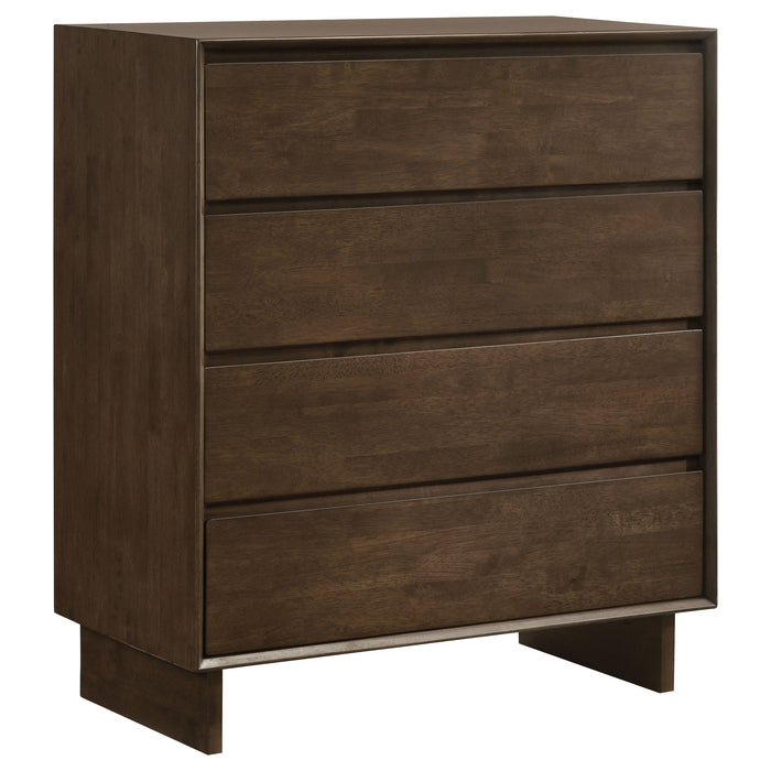Glenwood 4 & 5 Piece Bedroom Set Eastren king & Queen - Bargain Furniture (Detroit, MI)