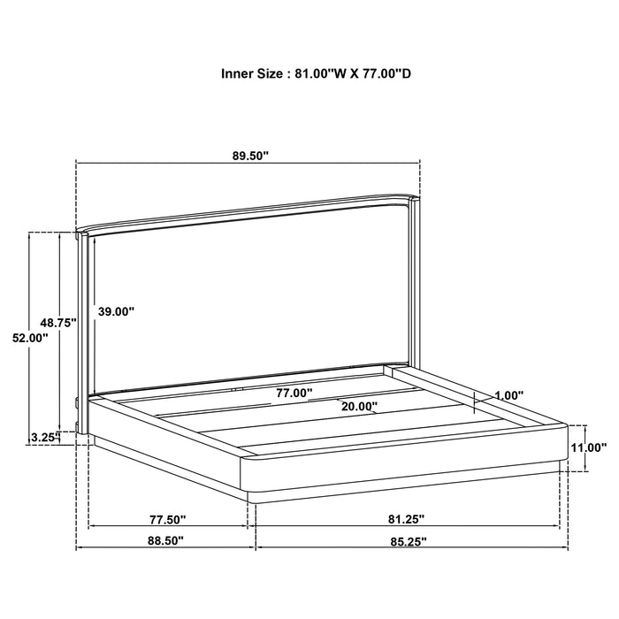 Kailani 4 & 5 Pc Bedroom Set E.King, Cal.King & Queen - Bargain Furniture (Detroit, MI)