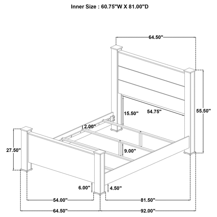 Oakglen Beds - Bargain Furniture (Detroit, MI)