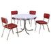 Retro 5 Pc Dining Sets - Bargain Furniture (Detroit, MI)