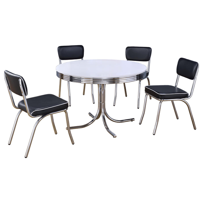 Retro 5 Pc Dining Sets - Bargain Furniture (Detroit, MI)