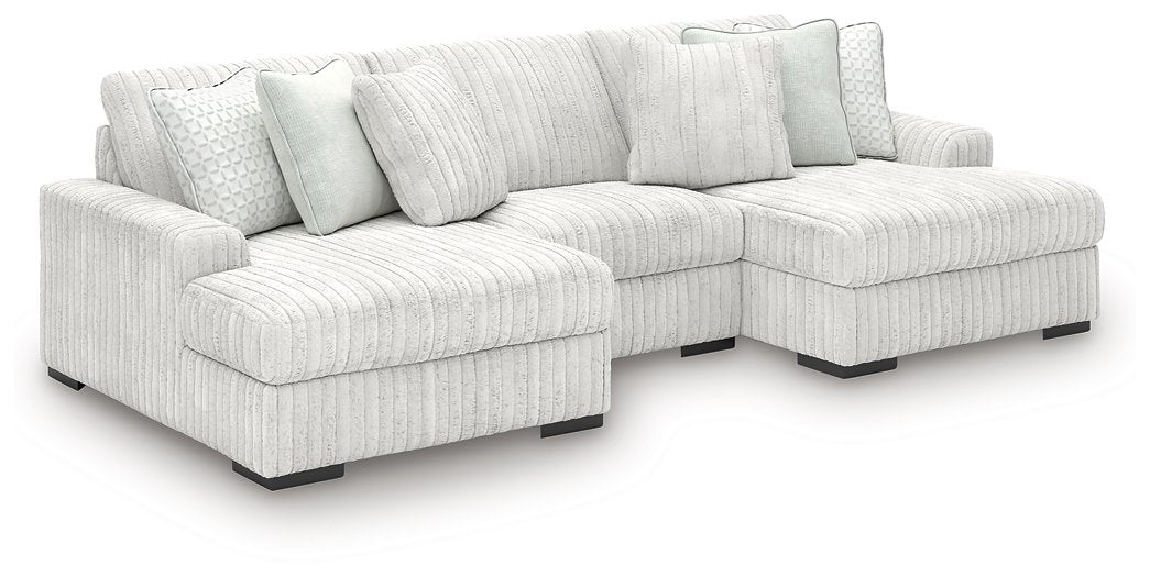 Stupendous Sectional with Double Chaise - Bargain Furniture (Detroit, MI)
