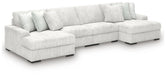 Stupendous Sectional with Double Chaise - Bargain Furniture (Detroit, MI)