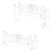 Sydney Eastern King & Queen Bed - Bargain Furniture (Detroit, MI)