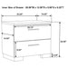 Jeremaine 5 Pc Bedroom Sets White - Bargain Furniture (Detroit, MI)
