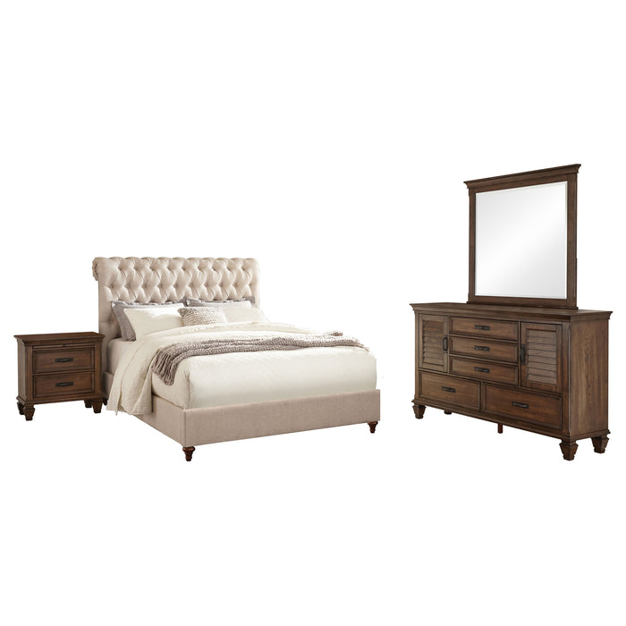 Devon Bedroom Set White - Bargain Furniture (Detroit, MI)