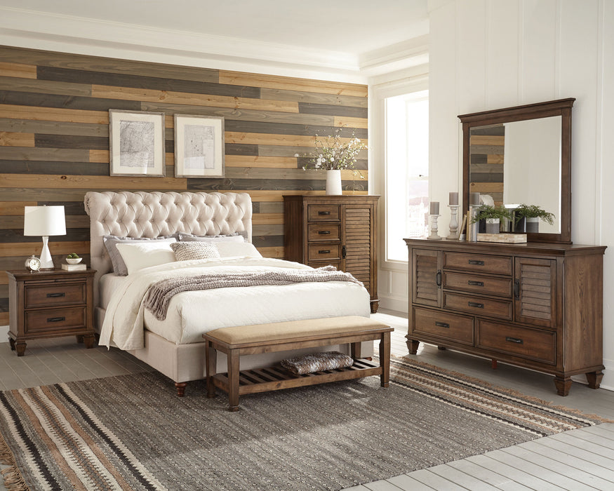 Devon Bedroom Set White - Bargain Furniture (Detroit, MI)