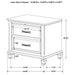 Devon Bedroom Set White - Bargain Furniture (Detroit, MI)