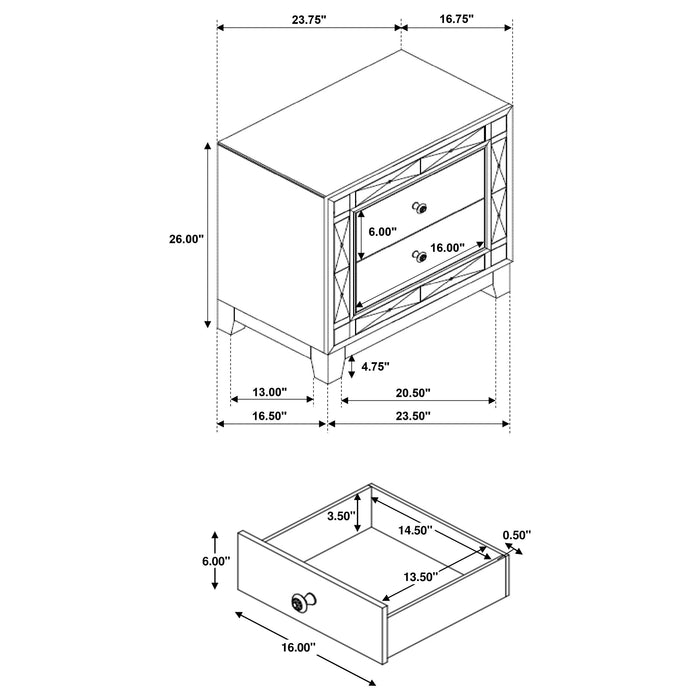Camille Bedroom Sets - Bargain Furniture (Detroit, MI)
