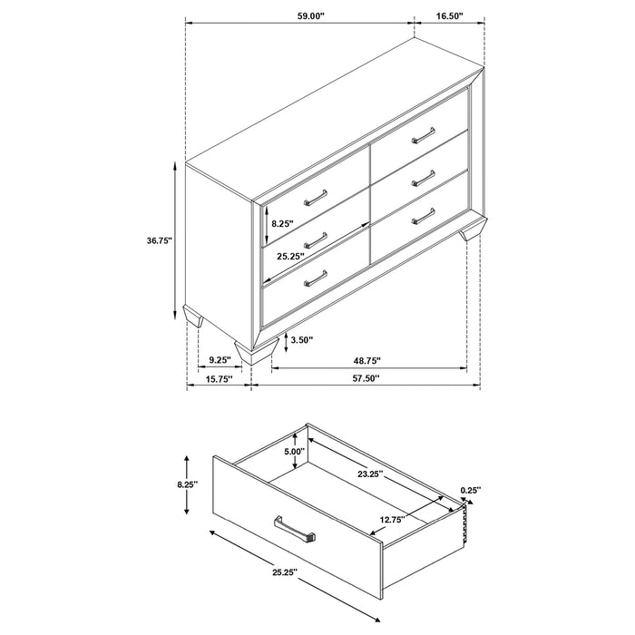 Dorian Bedroom Sets - Bargain Furniture (Detroit, MI)