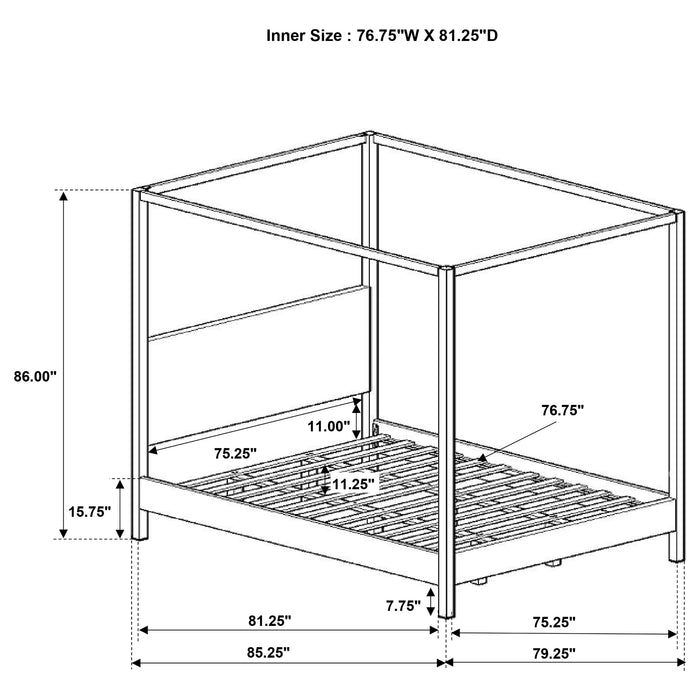 Monroe Eastern King & Queen Bed - Bargain Furniture (Detroit, MI)
