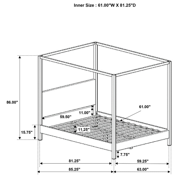 Monroe Eastern King & Queen Bed - Bargain Furniture (Detroit, MI)