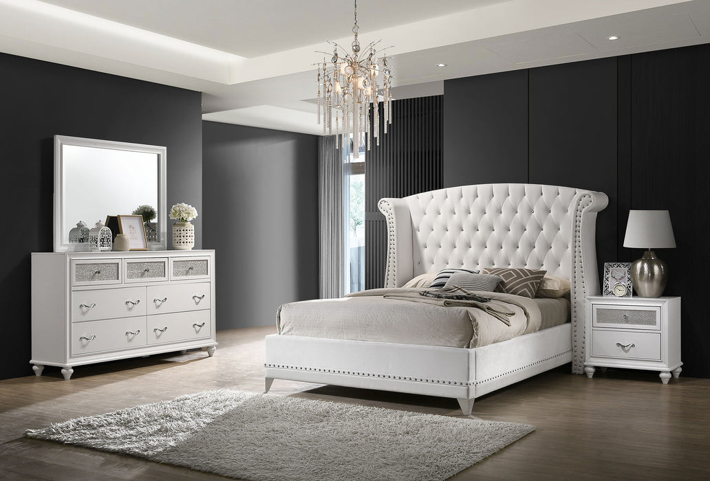 Barzini 5 & 4 Piece Bedroom Sets E.King & Queen - Bargain Furniture (Detroit, MI)