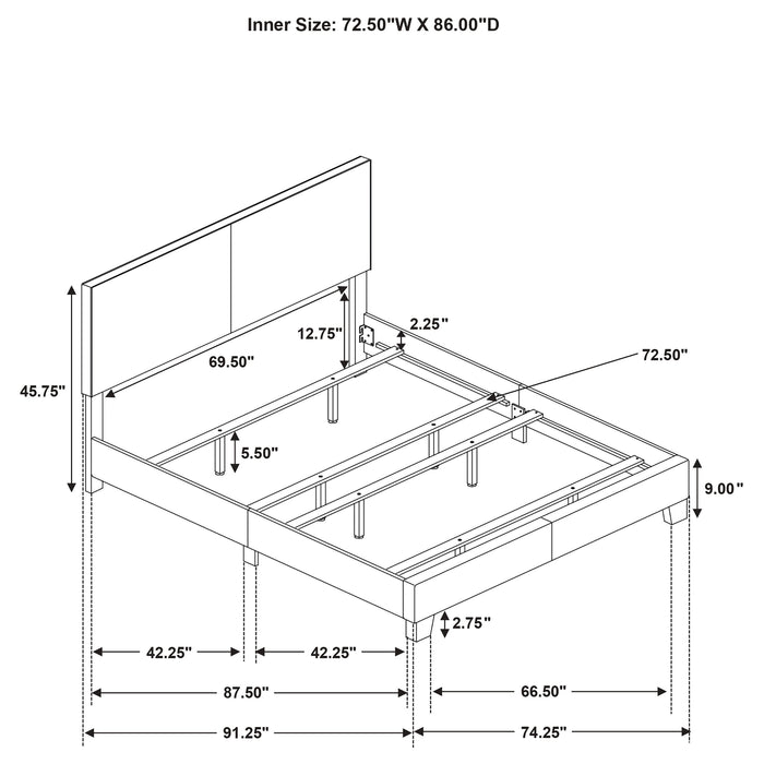 Dorian Panel Beds - Bargain Furniture (Detroit, MI)