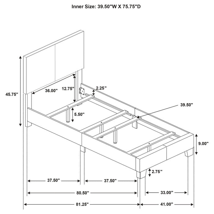 Dorian Panel Beds - Bargain Furniture (Detroit, MI)