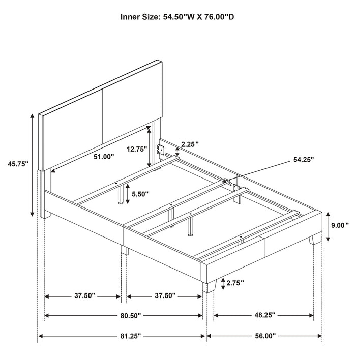 Dorian Panel Beds - Bargain Furniture (Detroit, MI)