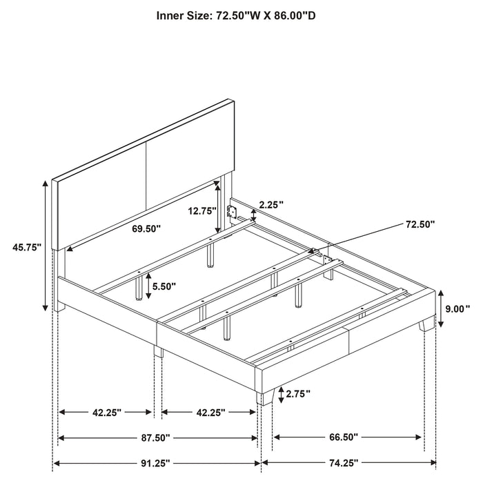 Dorian Panel Beds - Bargain Furniture (Detroit, MI)