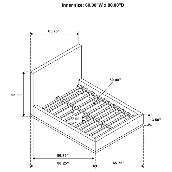 Knox Eastern King & Queen Bed - Bargain Furniture (Detroit, MI)