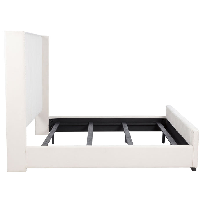Natasha California King, E.King & Queen Bed - Bargain Furniture (Detroit, MI)