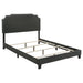 Tamarac Upholstered Nailhead Full, Eastern King & Queen Bed Beige & Grey - Bargain Furniture (Detroit, MI)