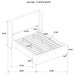 Alamosa Eastern King & Queen Bed - Bargain Furniture (Detroit, MI)