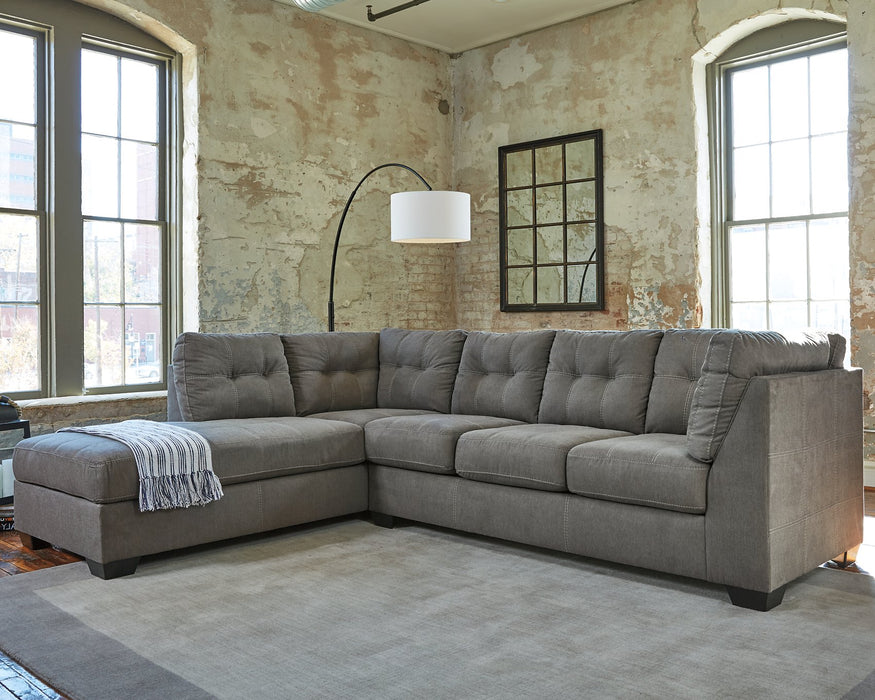 Pitkin 2-Piece Sectional with Chaise - Bargain Furniture (Detroit, MI)