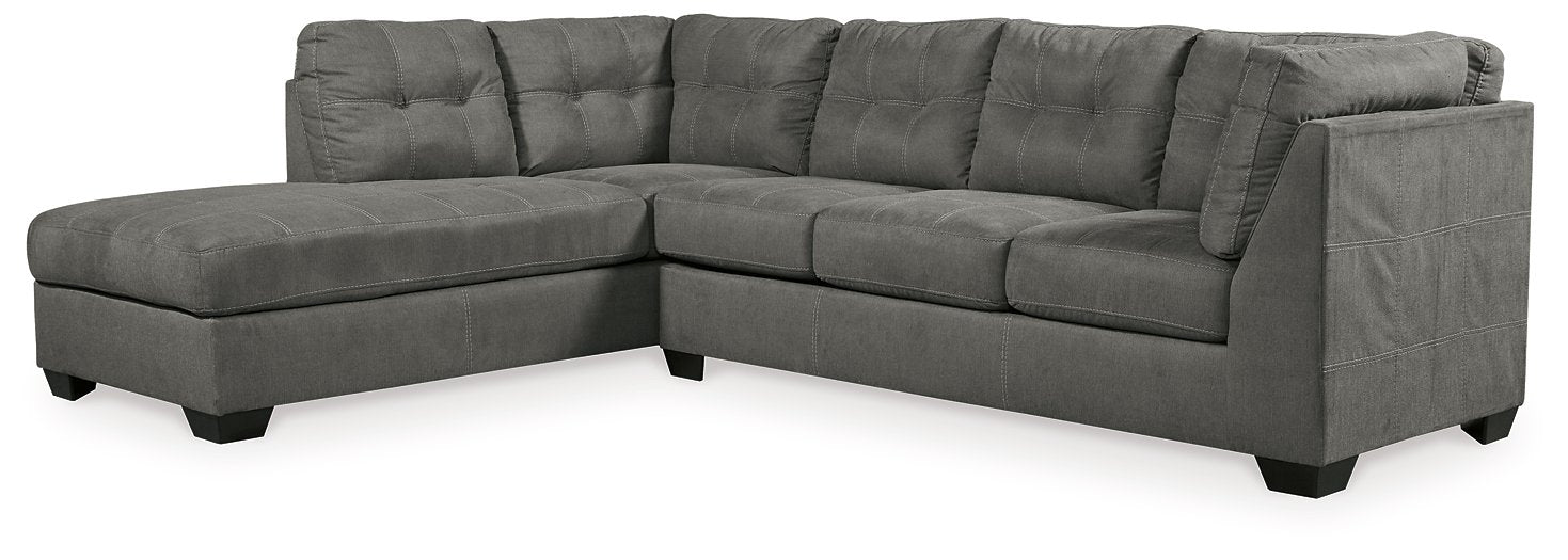 Pitkin 2-Piece Sectional with Chaise - Bargain Furniture (Detroit, MI)