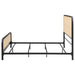 Lanewood Eastern King & Queen Bed Black & White - Bargain Furniture (Detroit, MI)