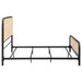 Lanewood Eastern King & Queen Bed Black & White - Bargain Furniture (Detroit, MI)