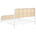 Lanewood Eastern King & Queen Bed Black & White - Bargain Furniture (Detroit, MI)