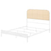 Amherst Eastern King, Queen, Full, & Twin Bed White & Black - Bargain Furniture (Detroit, MI)