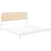 Amherst Eastern King, Queen, Full, & Twin Bed White & Black - Bargain Furniture (Detroit, MI)