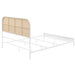 Amherst Eastern King, Queen, Full, & Twin Bed White & Black - Bargain Furniture (Detroit, MI)