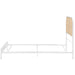 Amherst Eastern King, Queen, Full, & Twin Bed White & Black - Bargain Furniture (Detroit, MI)