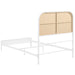 Amherst Eastern King, Queen, Full, & Twin Bed White & Black - Bargain Furniture (Detroit, MI)