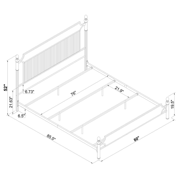 Cameron Eastern King & Queen Bed - Bargain Furniture (Detroit, MI)
