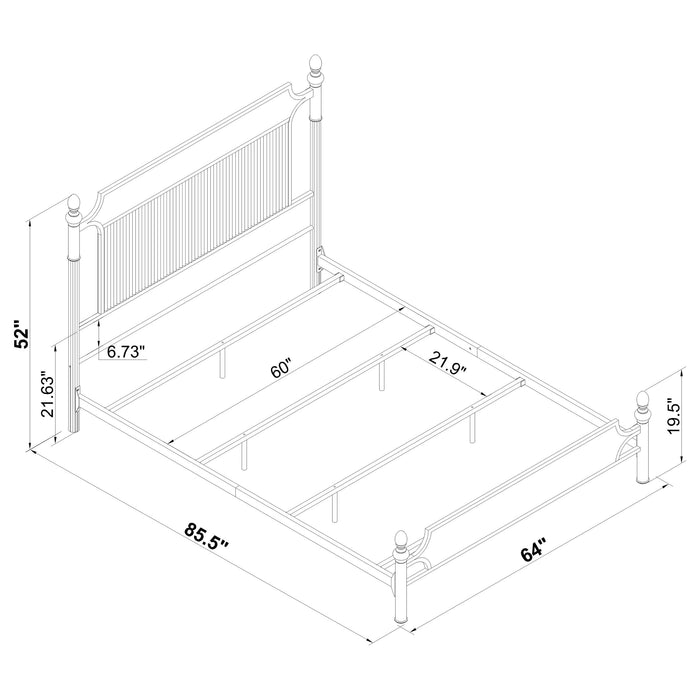 Cameron Eastern King & Queen Bed - Bargain Furniture (Detroit, MI)