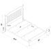 Cameron Eastern King & Queen Bed - Bargain Furniture (Detroit, MI)