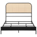 Amherst Eastern King, Queen, Full, & Twin Bed White & Black - Bargain Furniture (Detroit, MI)