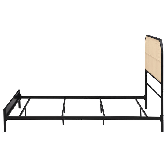 Amherst Eastern King, Queen, Full, & Twin Bed White & Black - Bargain Furniture (Detroit, MI)