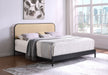 Amherst Eastern King, Queen, Full, & Twin Bed White & Black - Bargain Furniture (Detroit, MI)