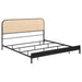 Amherst Eastern King, Queen, Full, & Twin Bed White & Black - Bargain Furniture (Detroit, MI)