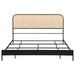 Amherst Eastern King, Queen, Full, & Twin Bed White & Black - Bargain Furniture (Detroit, MI)