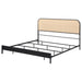 Amherst Eastern King, Queen, Full, & Twin Bed White & Black - Bargain Furniture (Detroit, MI)