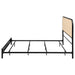 Amherst Eastern King, Queen, Full, & Twin Bed White & Black - Bargain Furniture (Detroit, MI)